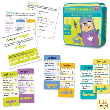 Orthodingo CE2 - jeu sur l'orthographe - Cocktail Games