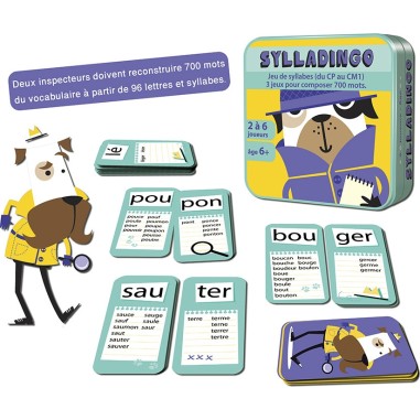 Sylladingo - Jeu de société - Cocktail Games