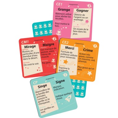 Vocadingo CM1 - Jeu de société - Cocktail Games