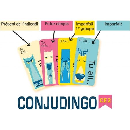 Conjudingo CE2 - Jeu de société - Cocktail Games