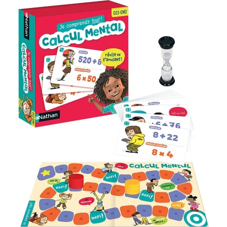 Jeu d'apprentissage : calcul mental - Nathan