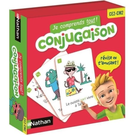 Jeu d'apprentissage : conjugaison - Nathan