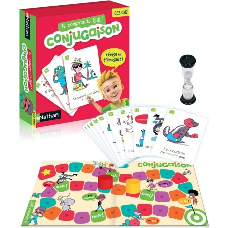 Jeu d'apprentissage : conjugaison - Nathan