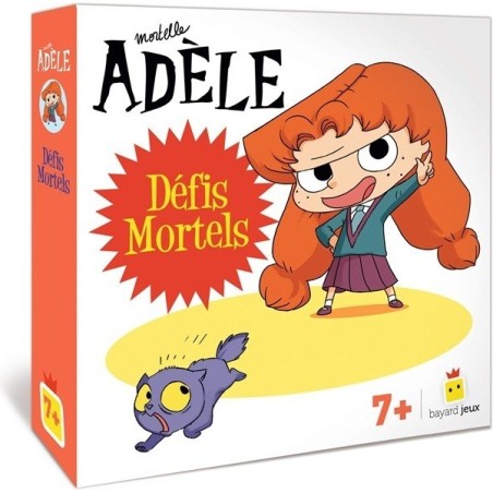 Mortelle Adèle - Défis Mortels - Jeux de société Enfants - Bayard Jeux