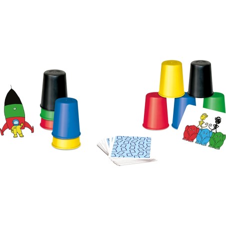 Jeu Crazy cups + - jeu d'observation et de rapidité - Gigamic