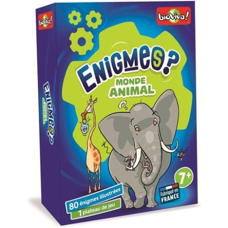 Enigmes de la Nature: Monde Animal - Jeu de société - Bioviva Editions