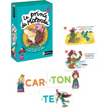 Jeux de Cartes: Le Prince de Motordu - Jeu de société - Nathan