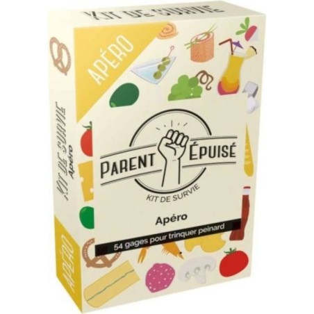 : Kit de Survie Apéro - Jeux de société - Parent Epuisé - Parent Epuisé