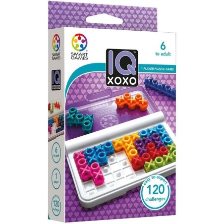 Iq-Xoxo - Jeu de Poche & de Réflexion pour les Enfants - Smartgames
