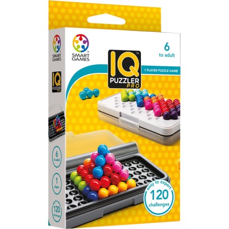 Iq Puzzler Pro - Jeu de Voyage Compact & de Réflexion - Smartgames