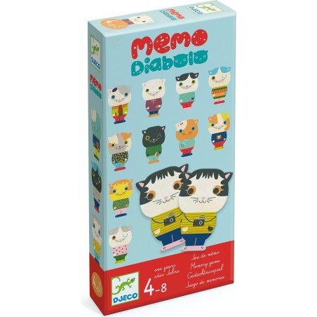 Mémo - Diabolo Cat - Jeux Enfants - Djeco