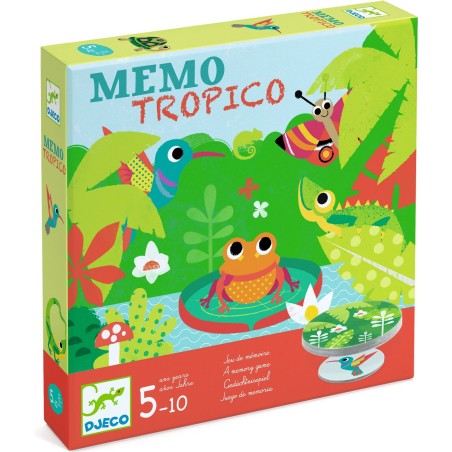 Mémo Tropico - Jeu de société - Djeco