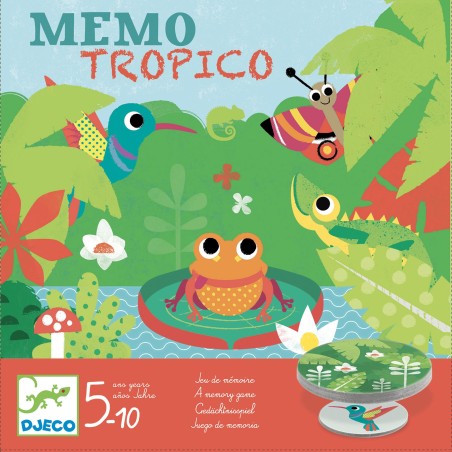 Mémo Tropico - Jeu de société - Djeco