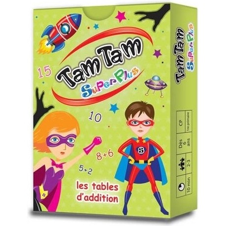 Tam Tam Superplus Les Tables d'addition Ab Ludis Editions