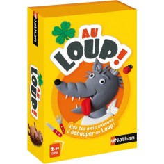 Jeu de cartes : Au Loup ! - Nathan