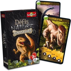 Défis Nature - Dinosaures 3 Noir - Jeu de société - Bioviva Editions 2