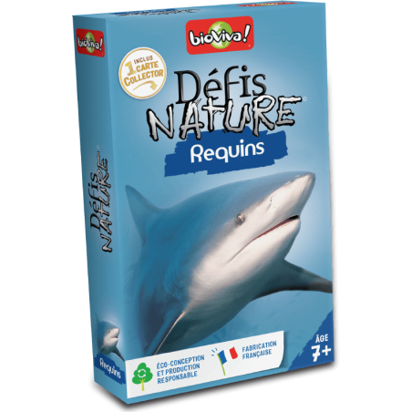 Défis Nature - Requins - Jeux de société Enfants - Bioviva Editions