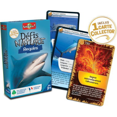 Défis Nature - Requins - Jeux de société Enfants - Bioviva Editions