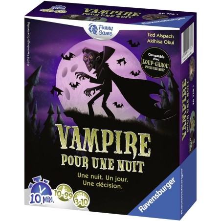Vampire pour une Nuit - Jeu de société - Ravensburger