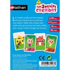Les 3 Petits Cochons - Jeu de société - Nathan 2