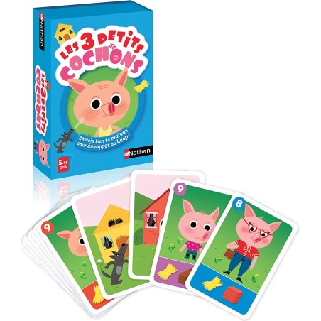 Les 3 Petits Cochons - Jeu de société - Nathan