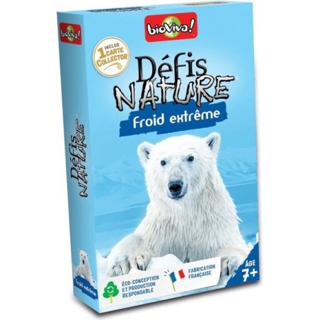 Défis Nature - Froid Extrême - Jeu de société - Bioviva Editions