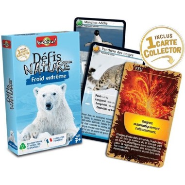 Défis Nature - Froid Extrême - Jeu de société - Bioviva Editions