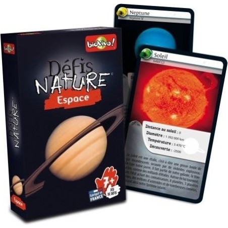Défis Nature - Espace - Jeu de société - Bioviva Editions