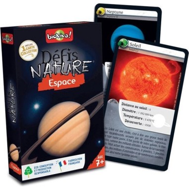 Défis Nature - Espace - Jeu de société - Bioviva Editions
