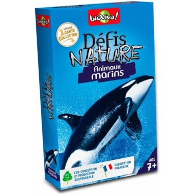 Défis Nature - Animaux Marins - Jeu de société - Bioviva Editions