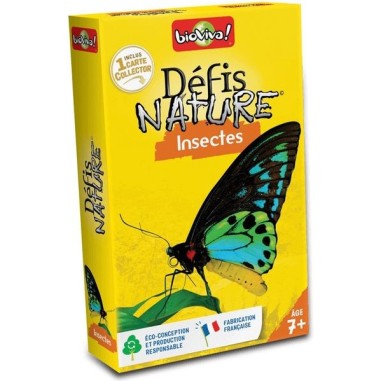 Défis Nature - Insectes - Jeu de société - Bioviva Editions