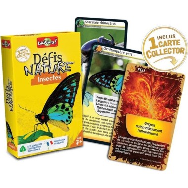 Défis Nature - Insectes - Jeu de société - Bioviva Editions