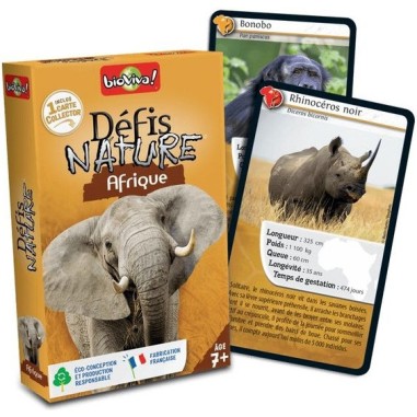Défis Nature - Afrique - Jeu de société - Bioviva Editions