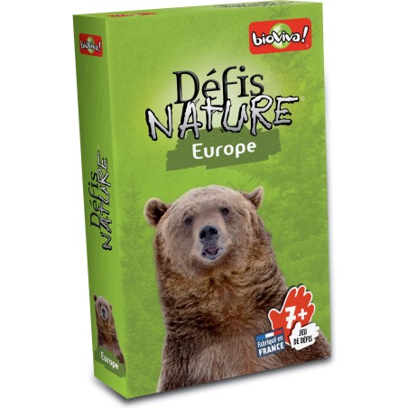 Défis Nature - Europe - Jeu de société - Bioviva Editions