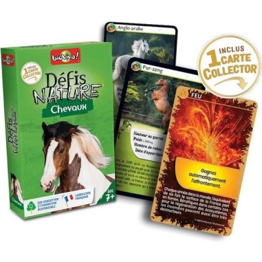 Défis Nature - Chevaux - Jeu de société - Bioviva Editions
