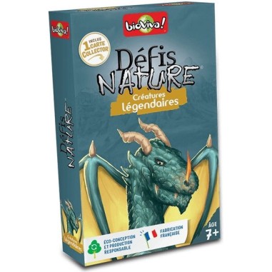 Défis Nature - Créatures Légendaires - Jeu de société - Bioviva Editions