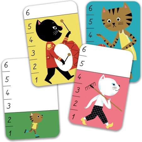 Jeu de cartes - Bata - Miaou - Djeco