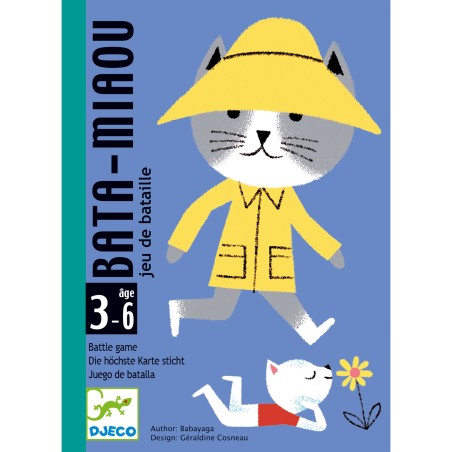Jeu de cartes - Bata - Miaou - Djeco
