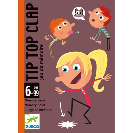 Jeux de Cartes - Tip top Clap - Jeu de société - Djeco