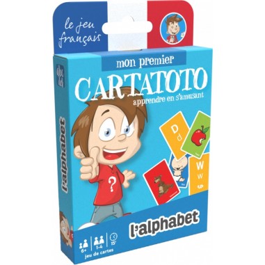 Cartatoto alphabet - jeu de carte - France cartes