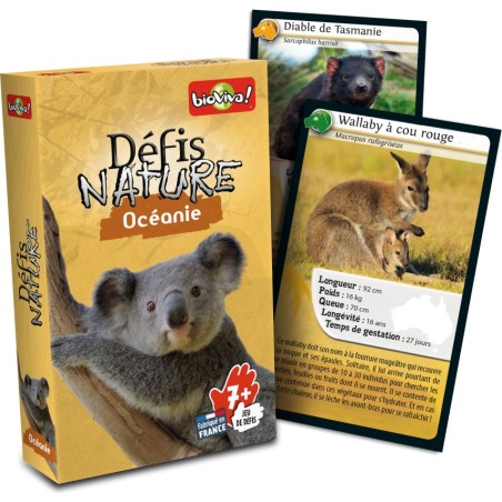 Défis Nature - Océanie - Jeu de société - Bioviva Editions