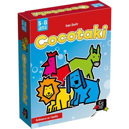 Cocotaki - Boite carton - Jeu de société - Gigamic