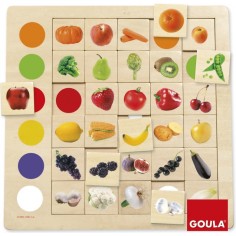 Jeu éducatif Association couleurs-fruits - Goula