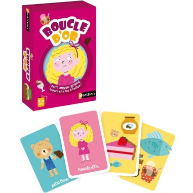 Boucle d'Or - Jeu de société - Nathan