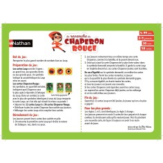 La Revanche du Chaperon Rouge - Jeu de société - Nathan 2