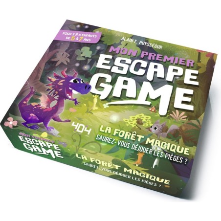Mon Premier Escape Game - La Forêt Magique - Jeux de société - 404 Editions - 404 Éditions