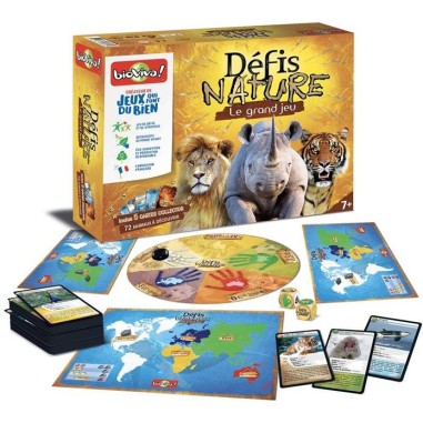 Défis Nature - Le Grand Jeu - Jeu de société - Bioviva Editions
