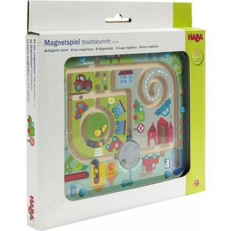 Jeu Magnétique - Ville Labyrinthe - Jeux enfants - Haba