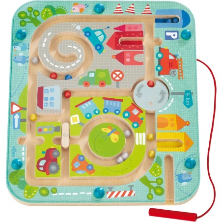 Jeu Magnétique - Ville Labyrinthe - Jeux enfants - Haba