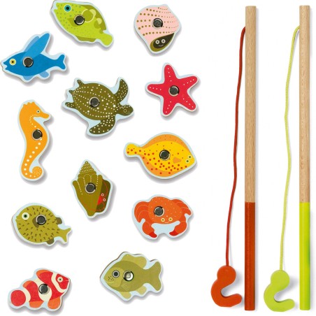 Jeu de Pêche Aimantée - Fishing Tropic - Jeu de société - Djeco